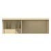  Tuindeco | Tuinhuis Annette met Overkapping 206343-01